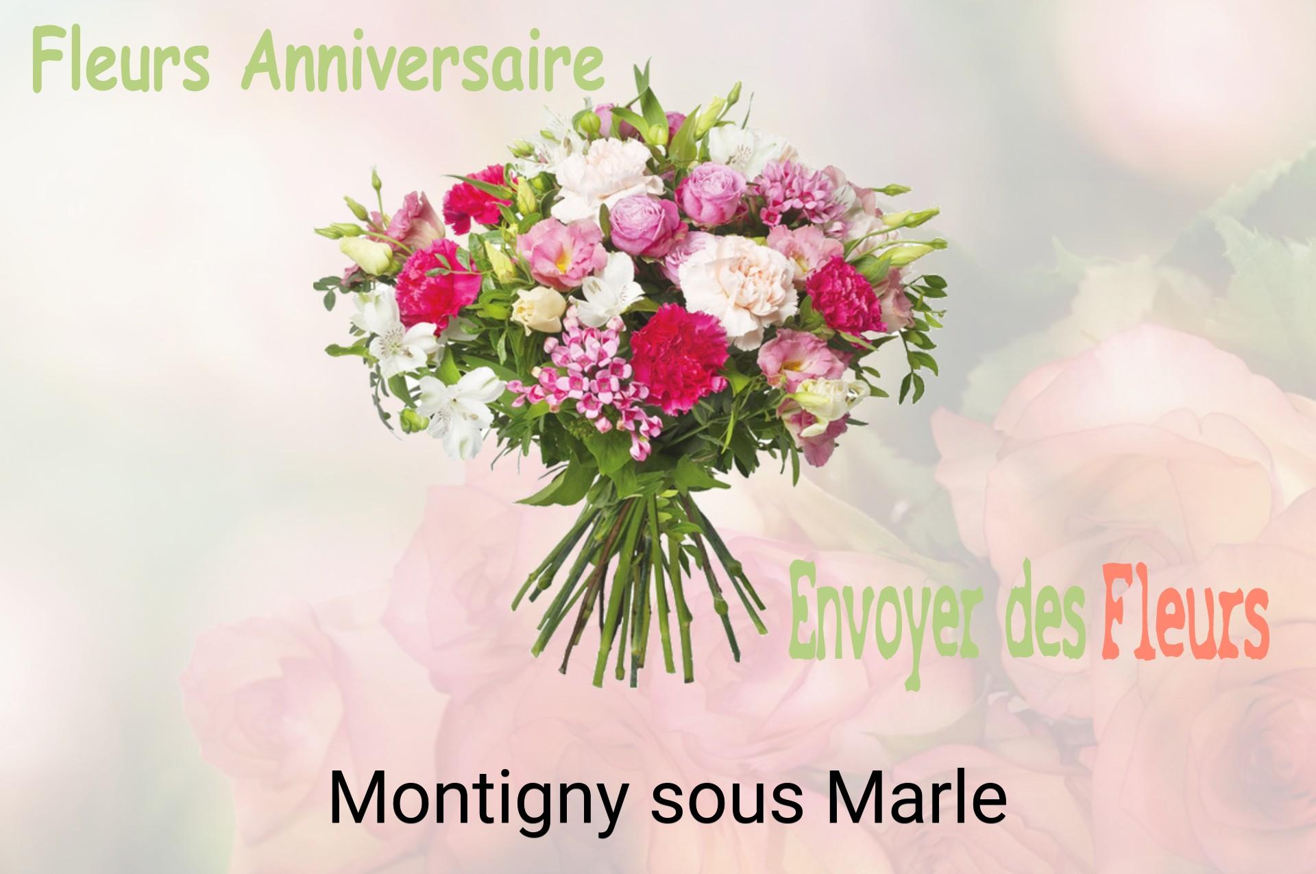 Bouquet de fleurs d’anniversaire livré à Montigny-sous-Marle