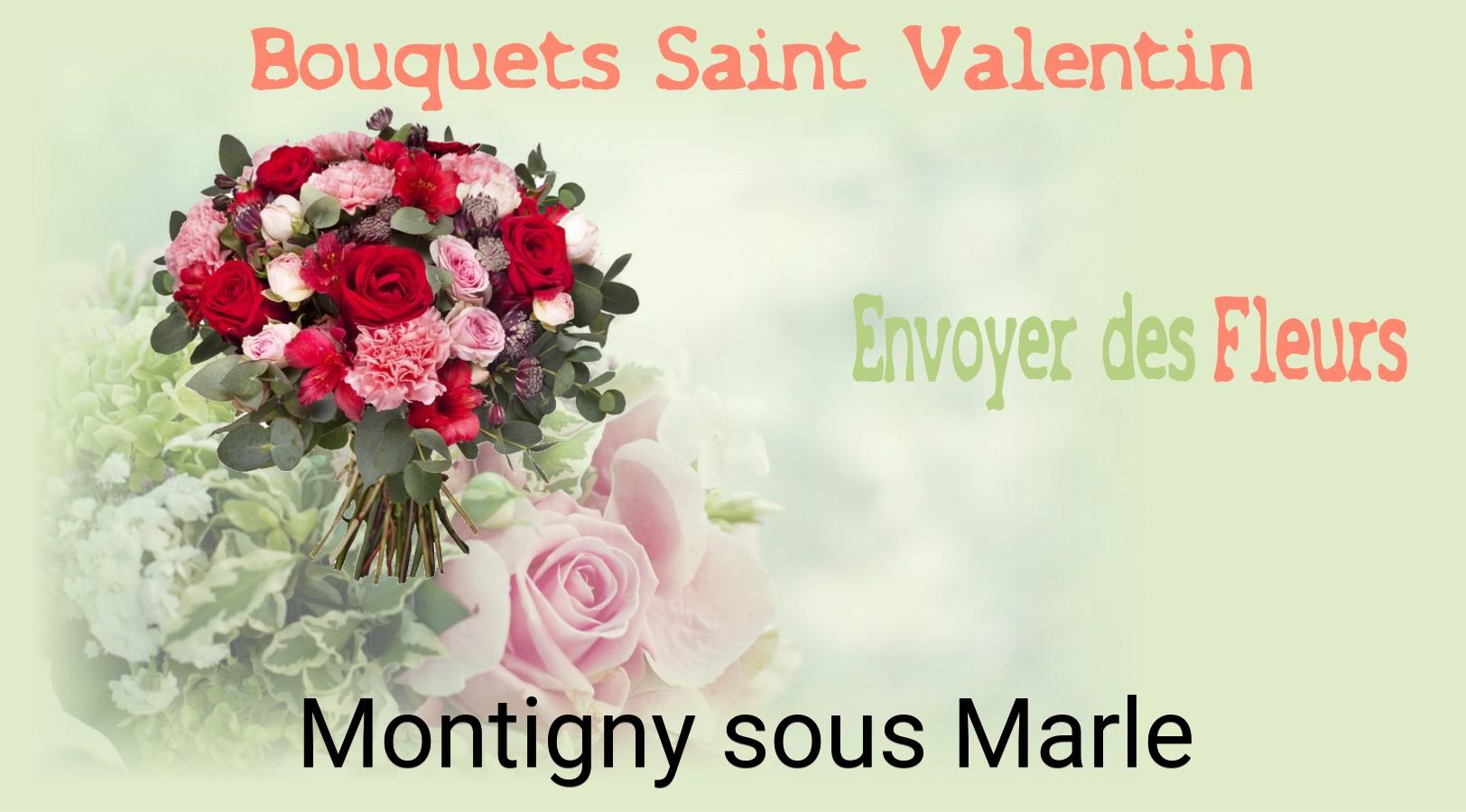 Roses de Saint-Valentin livrées à Montigny-sous-Marle